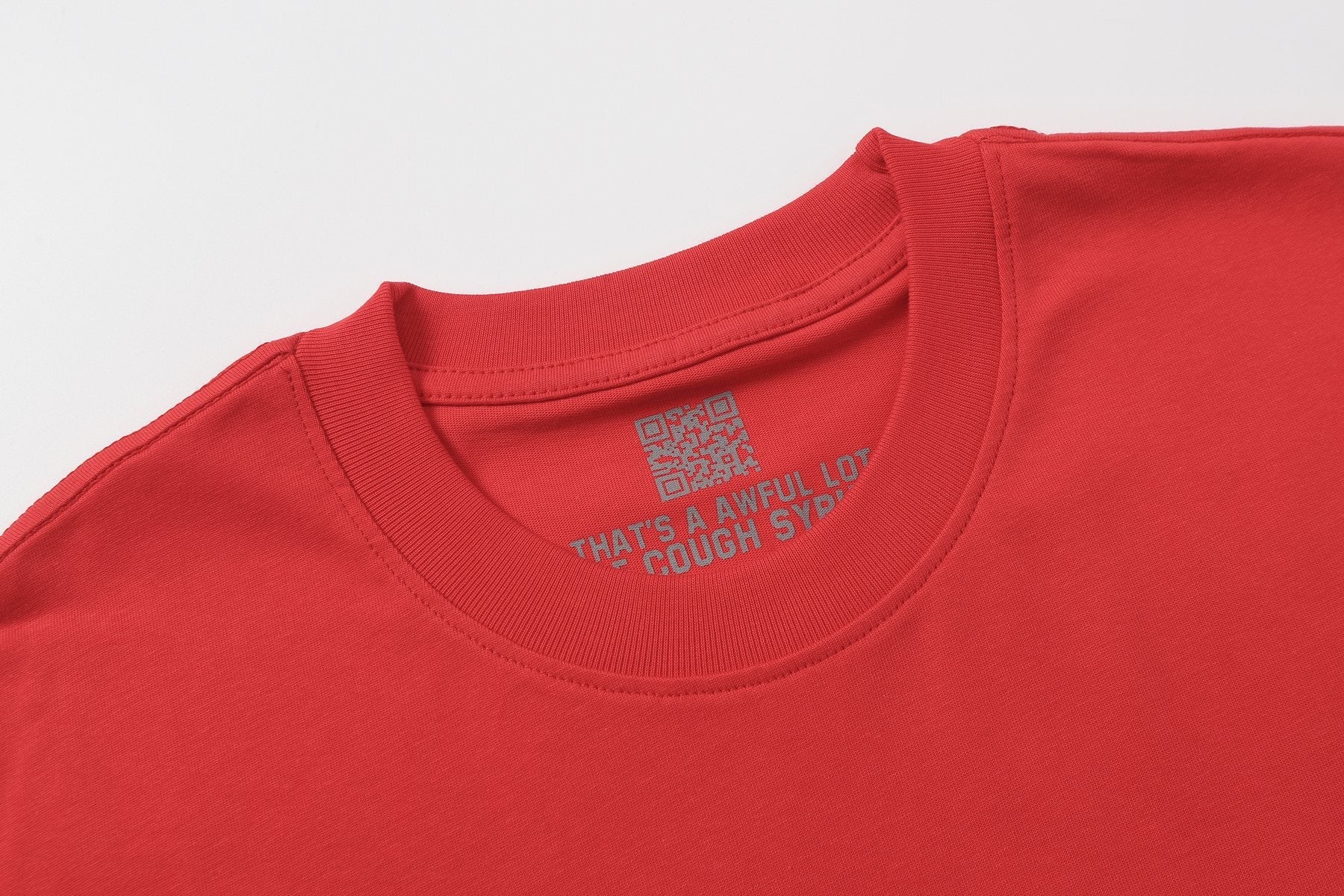 That's a Awful Lot of Cough Syrup Art Basel 25 Graphic T-Shirt — neck_label