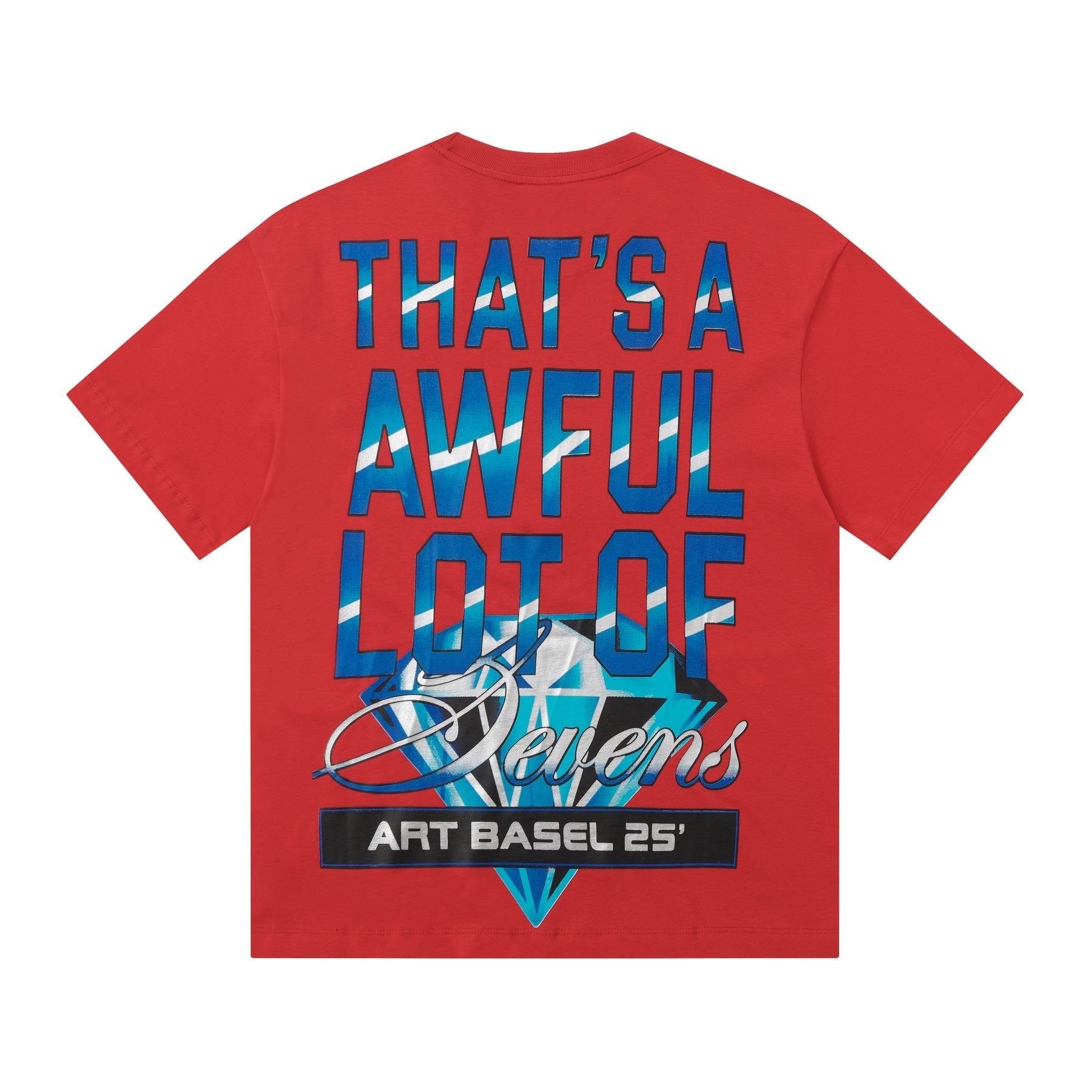 That's a Awful Lot of Cough Syrup Art Basel 25 Graphic T-Shirt — back