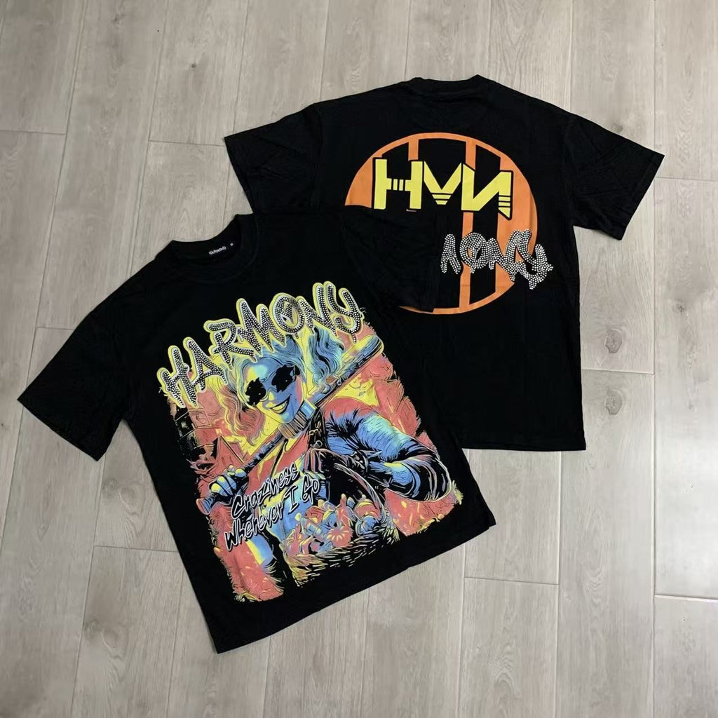 Harmony Craziness Wherever I Go Graphic T-Shirt — context
