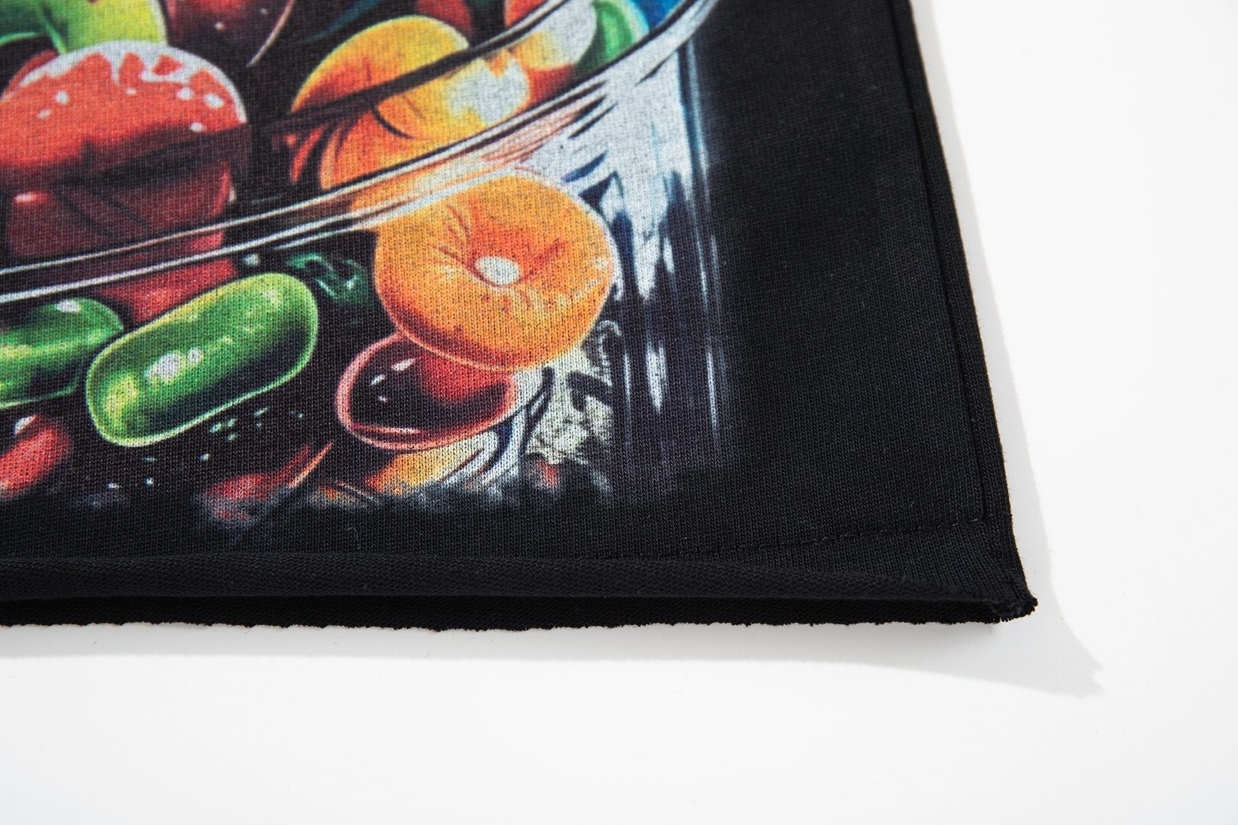 MAJESTIK Script Back Graphic T-Shirt — detail
