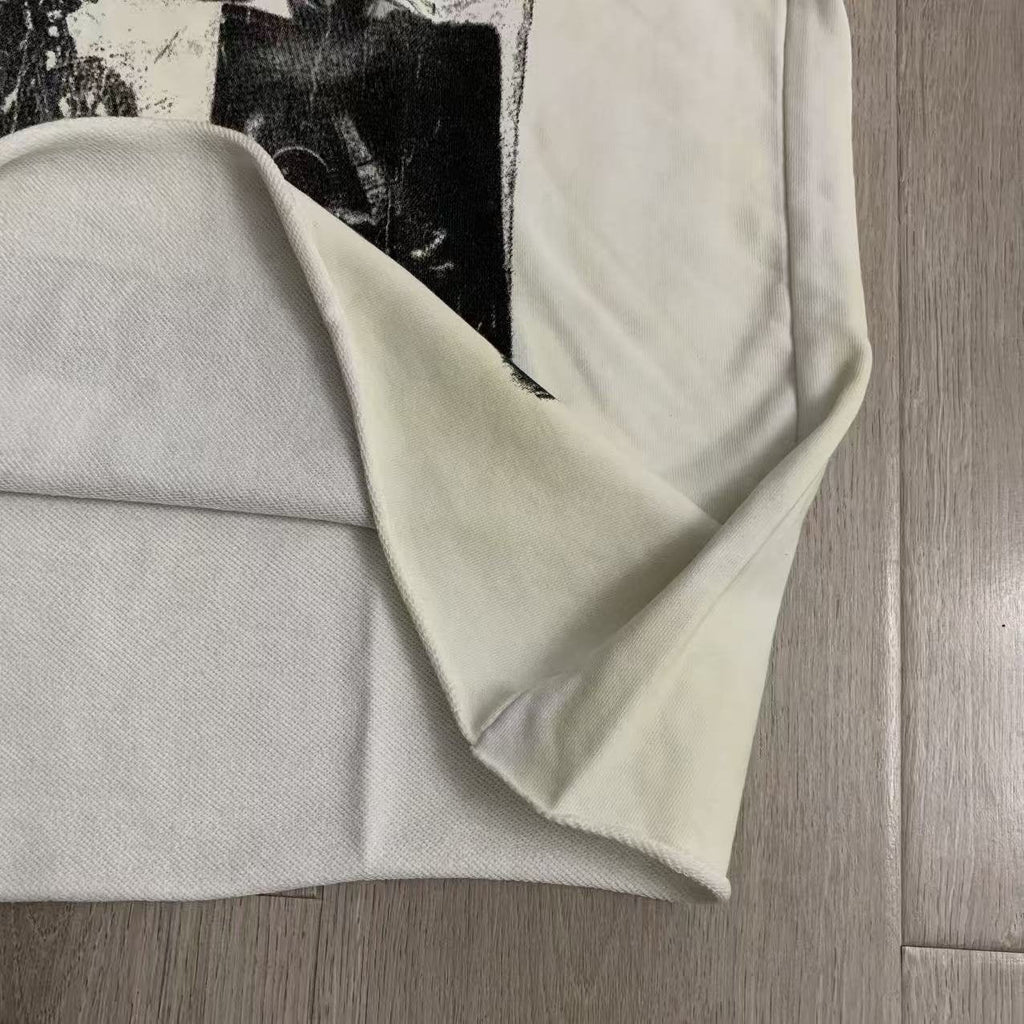 MAJESTIK Motor Club Graphic Short-Sleeve T-Shirt — fabric_closeup