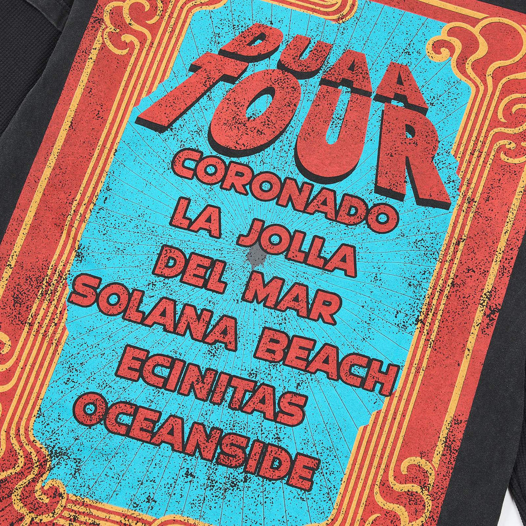 DUAA World Tour Long-Sleeve T-Shirt — detail