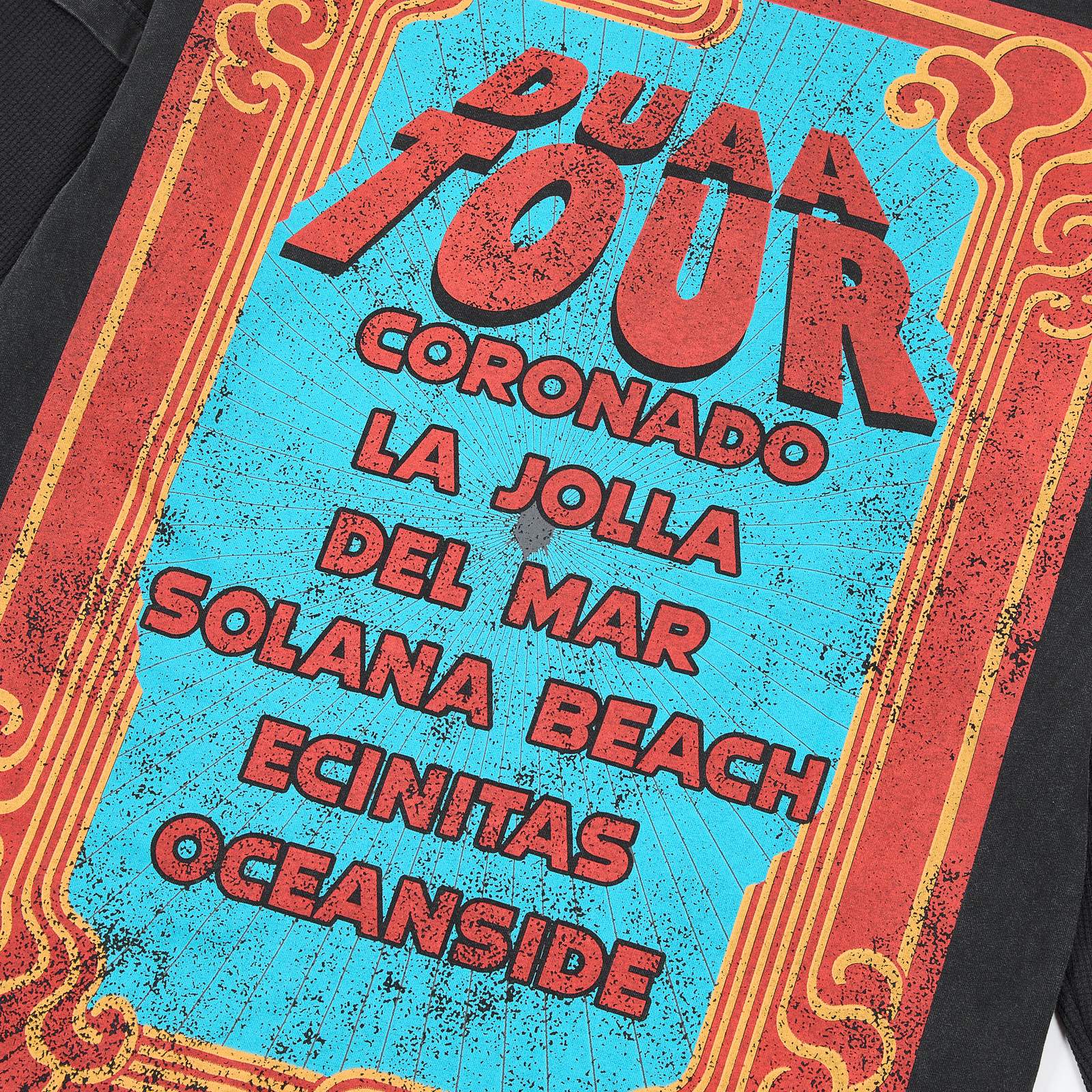 DUAA World Tour Long-Sleeve T-Shirt — detail