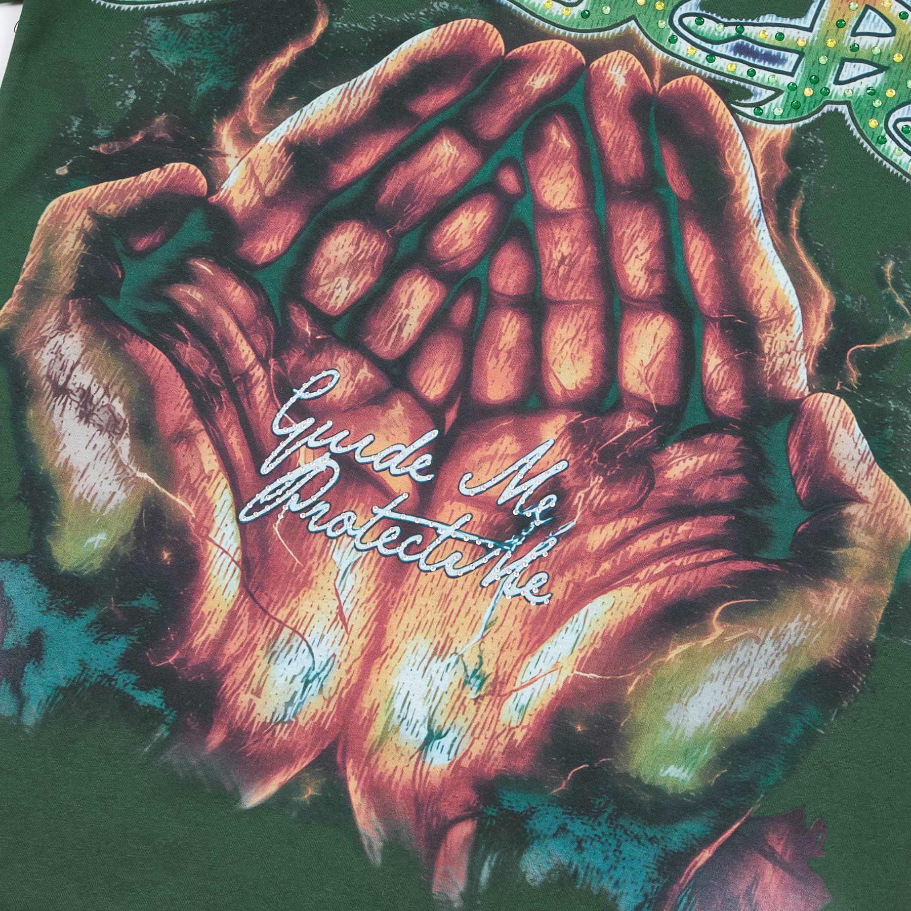 DUAA Rhinestone Monkey Graphic T-Shirt — detail