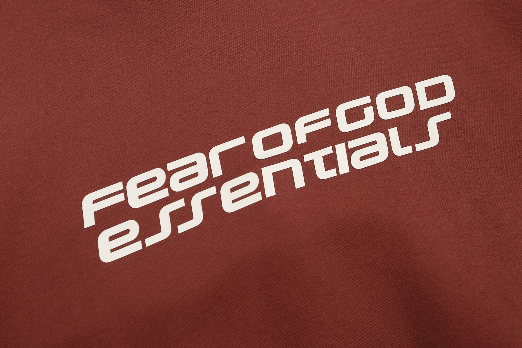 Fear of God Essentials Graphic Pullover Hoodie — detail