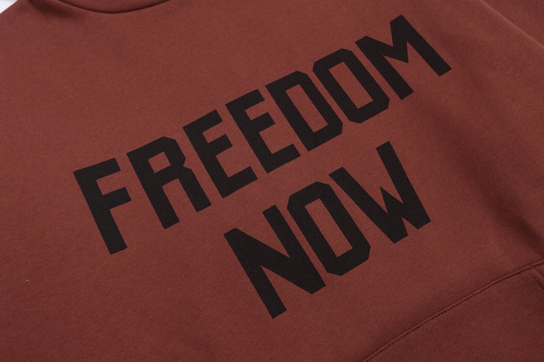 Fear of God Freedom Now Graphic Hoodie — detail
