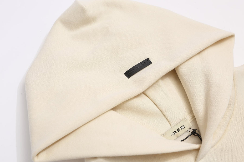Fear of God Los Angeles Chapter Cream Hoodie — neck_label