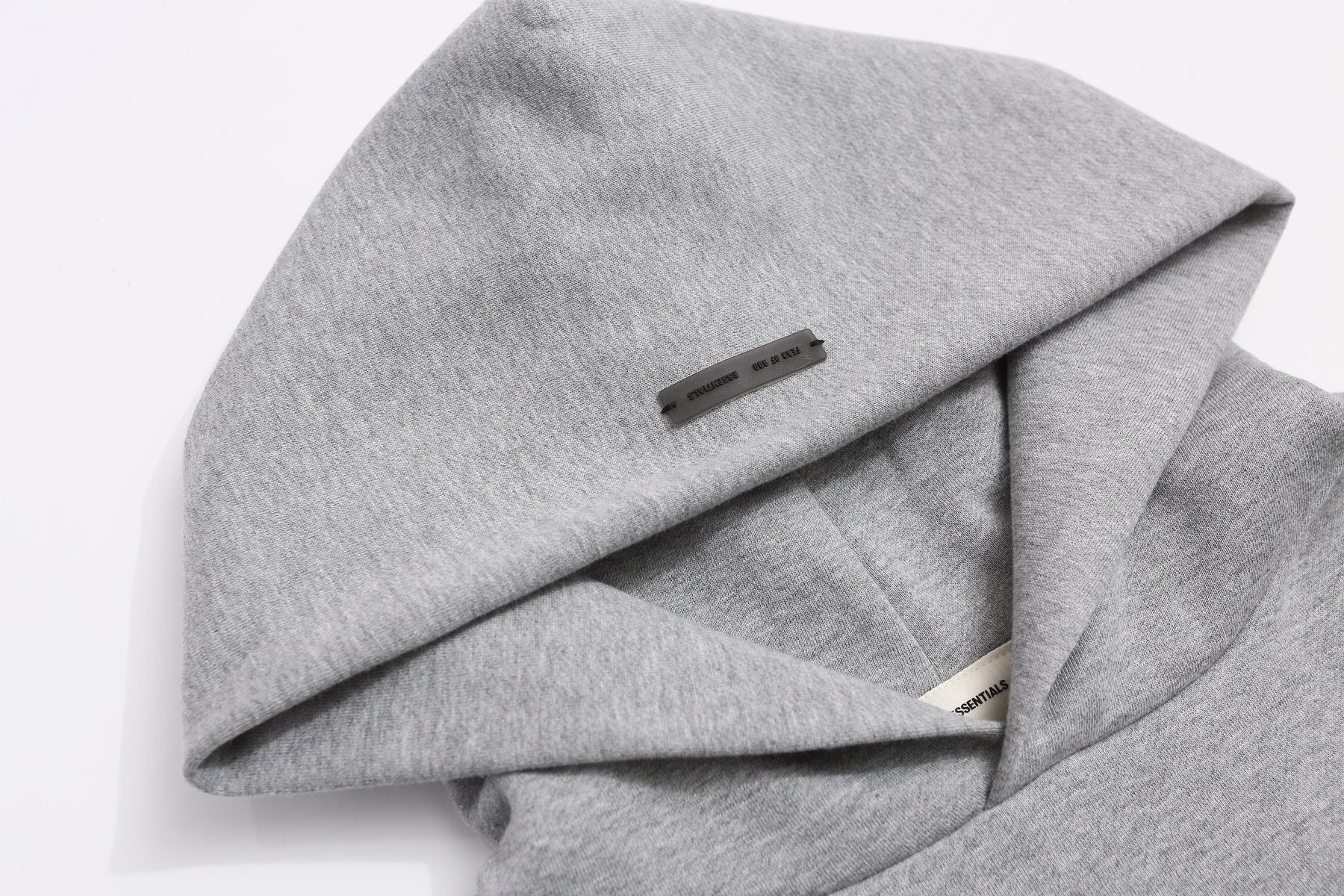 Fear of God Essentials Logo Hoodie — detail