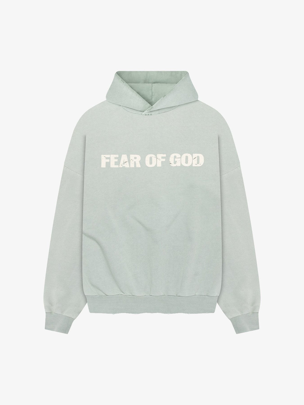 Fear of God Heaven Is Crying for Justice Graphic Hoodie — front