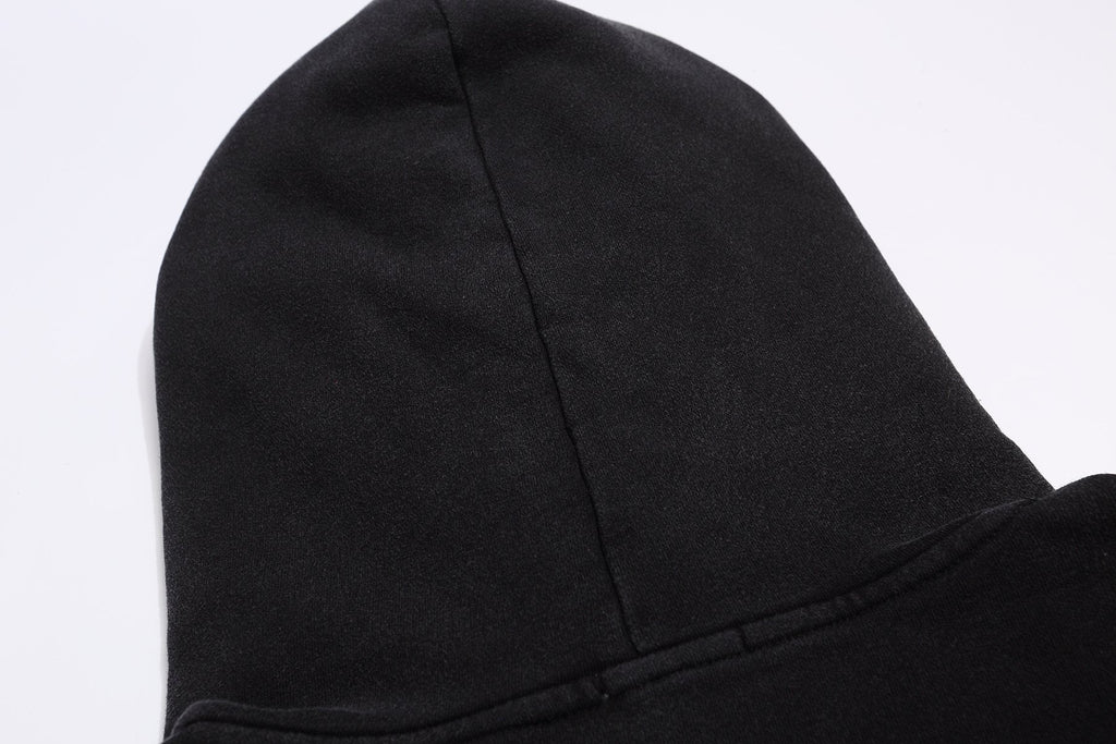 Fear of God FU Graphic Black Hoodie — detail