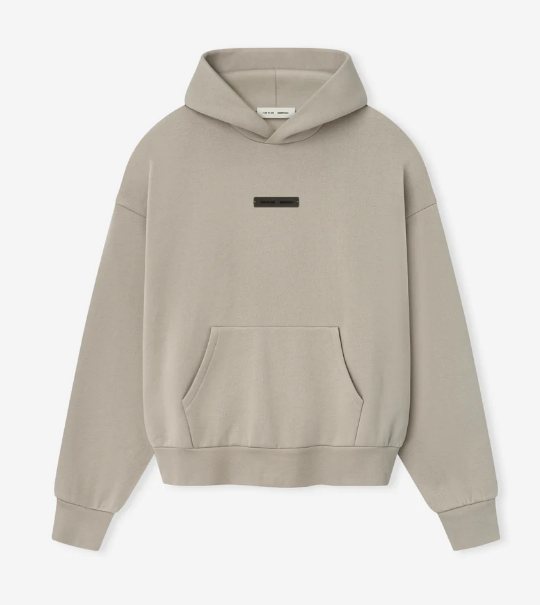 Fear of God Essentials Back Graphic Hoodie — front