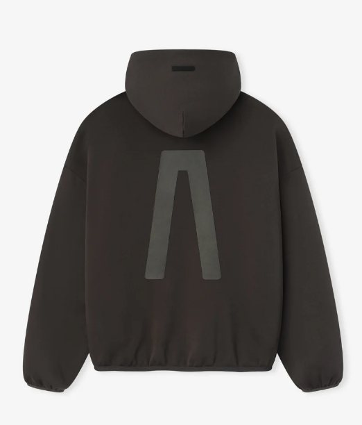 ESSENTIALS Tonal Three-Bar Graphic Pullover Hoodie — back