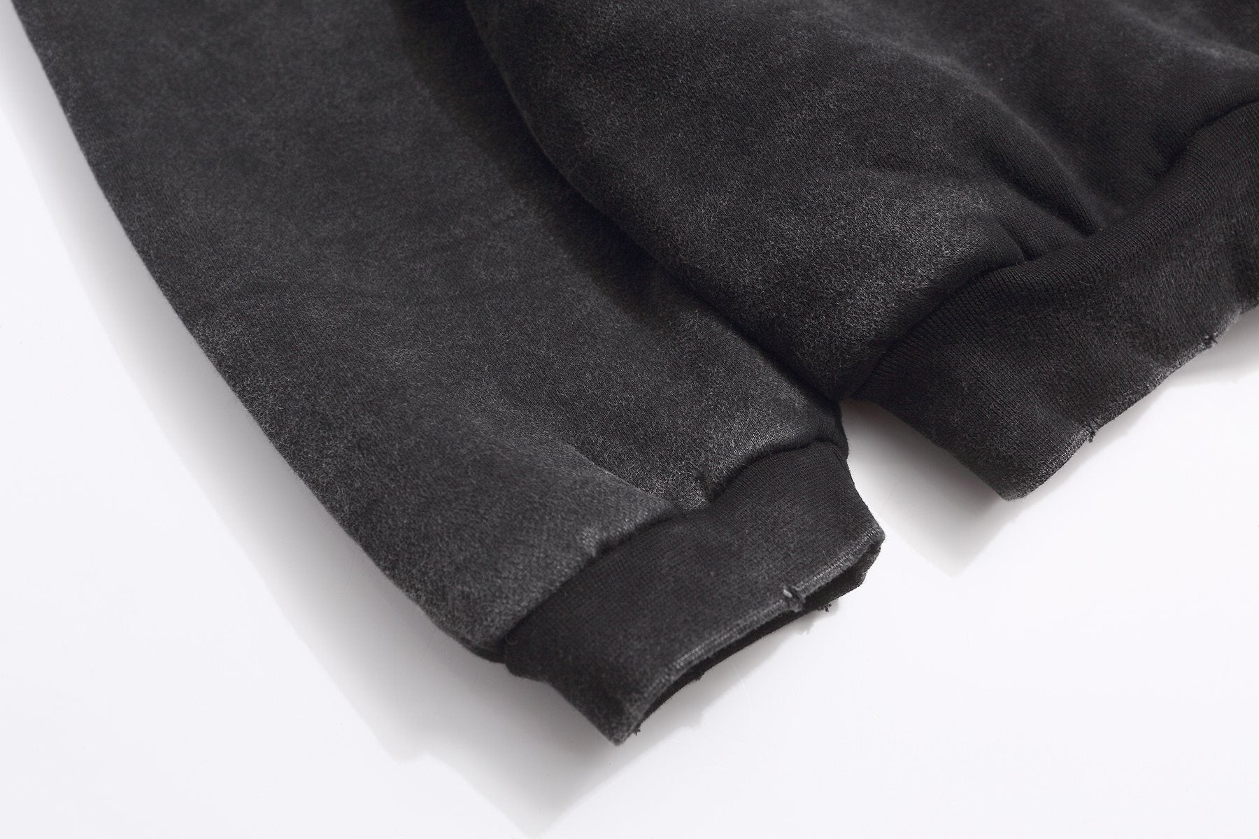 Fear of God Washed Black Side-Pocket Hoodie — detail
