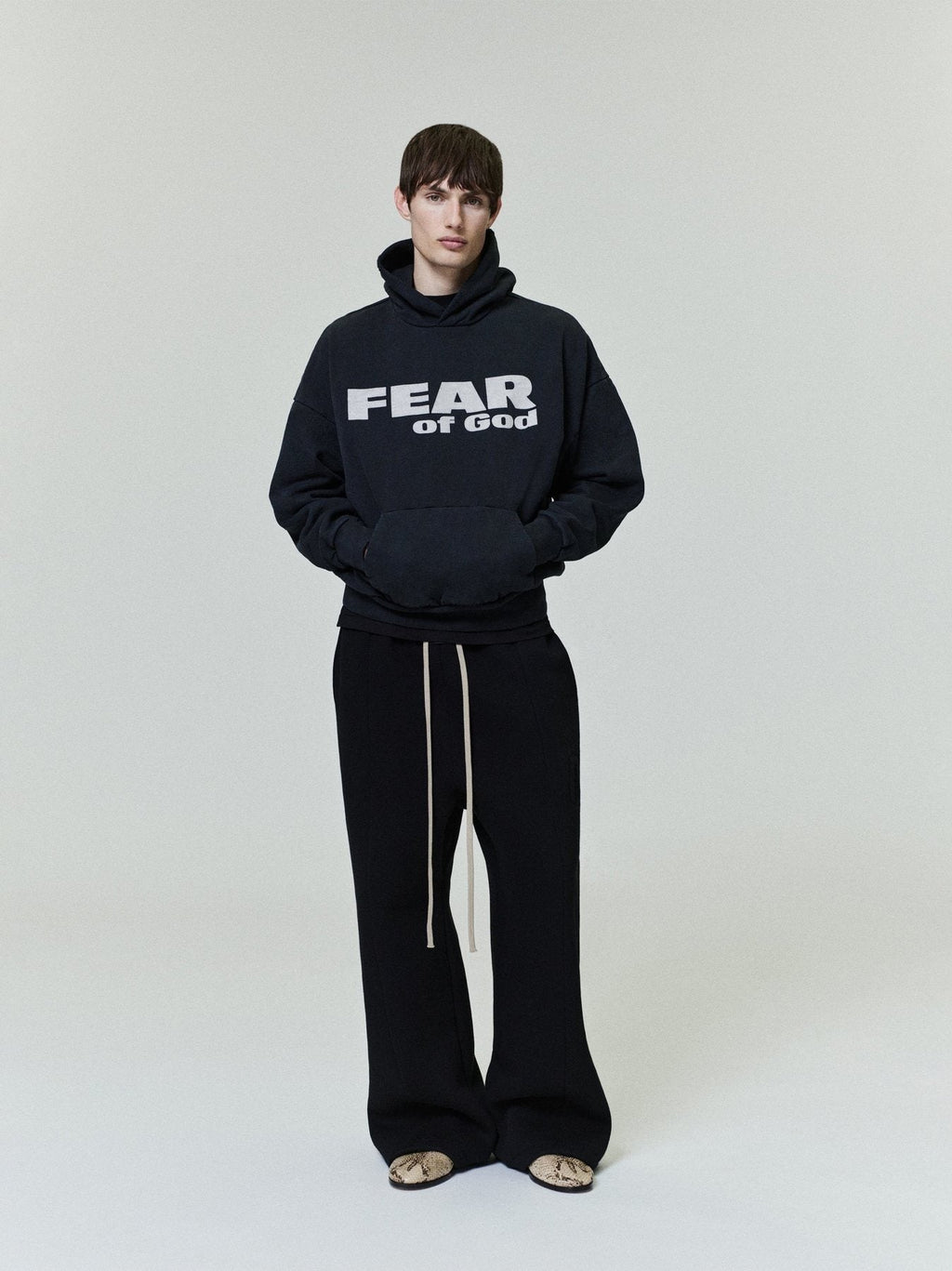 Fear of God Washed Graphic Pullover Hoodie — context