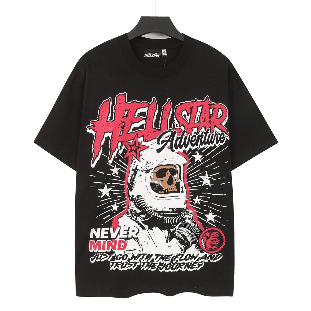 Hellstar Adventure Astronaut Graphic T-Shirt — front