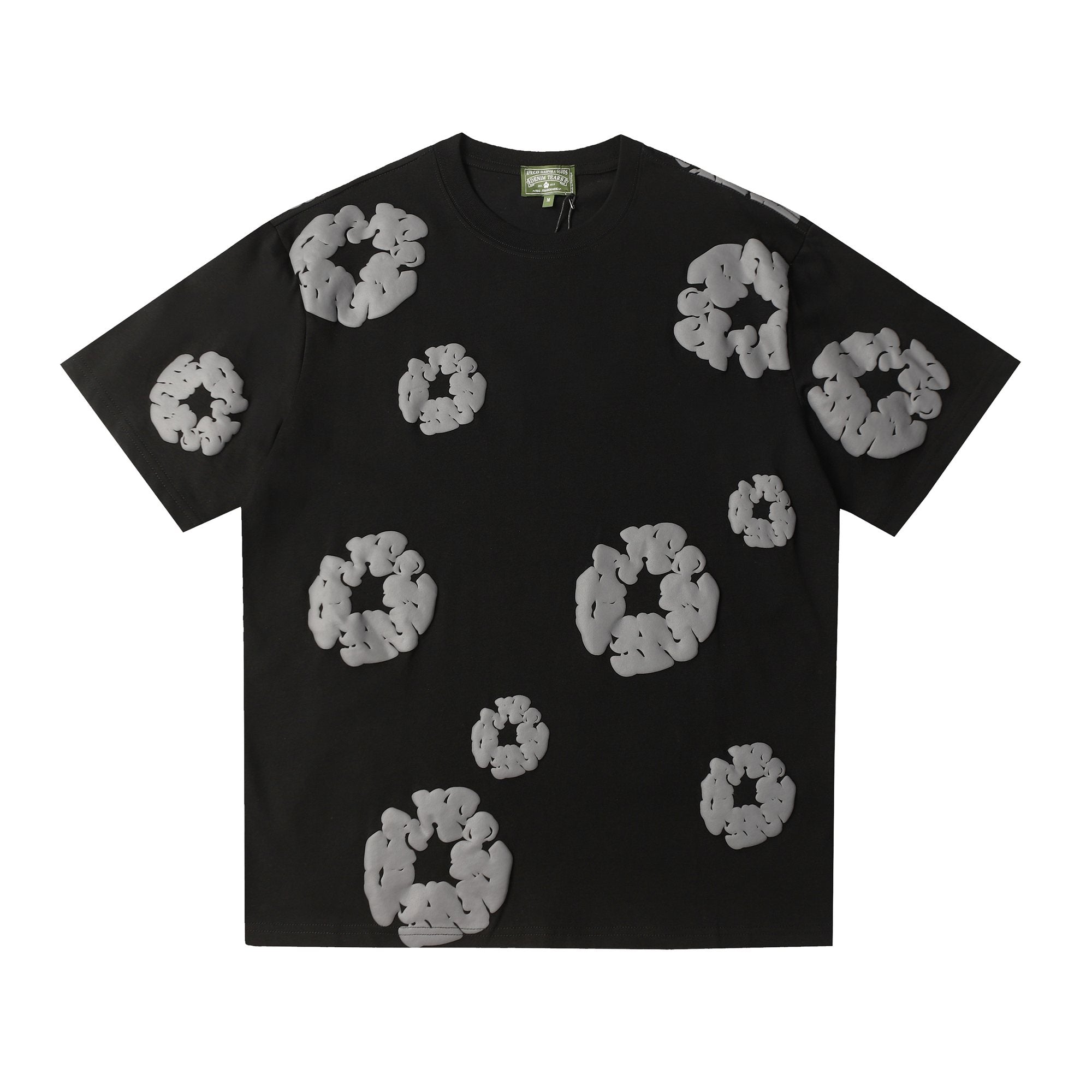 DENIM TEARS All-Over Floral Cloud Graphic T-Shirt — hero