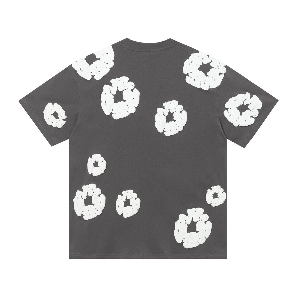 DENIM TEARS All-Over Floral Cloud Graphic T-Shirt — back