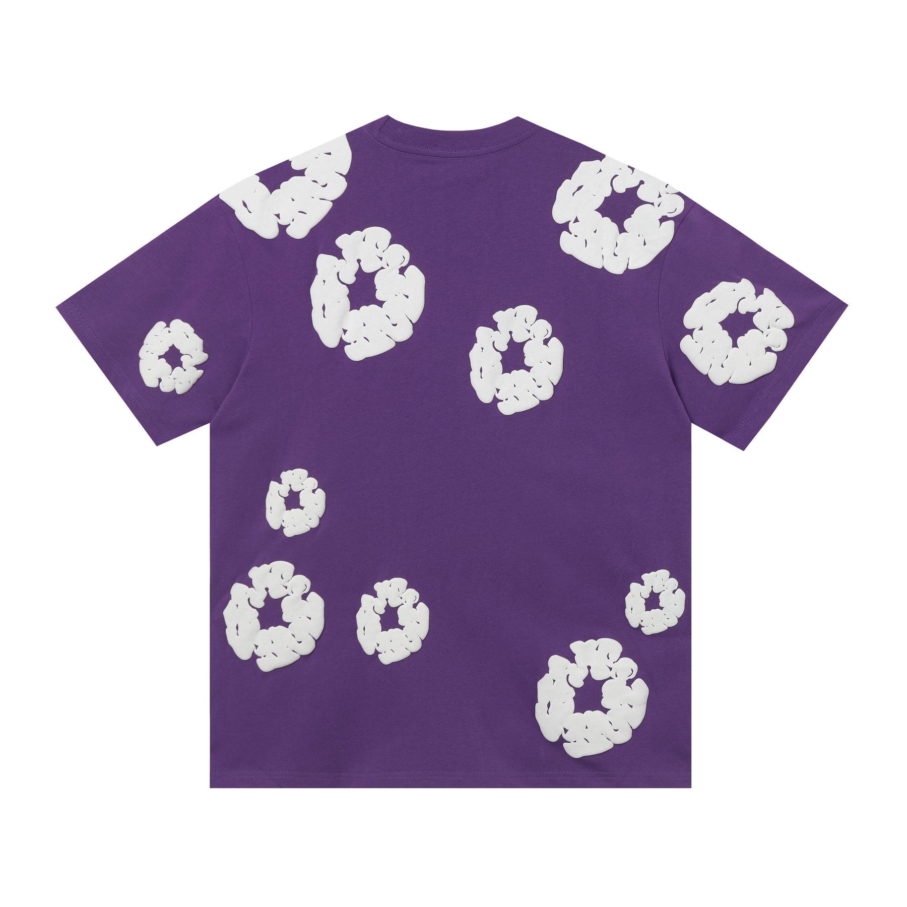 DENIM TEARS All-Over Floral Cloud Graphic T-Shirt — back