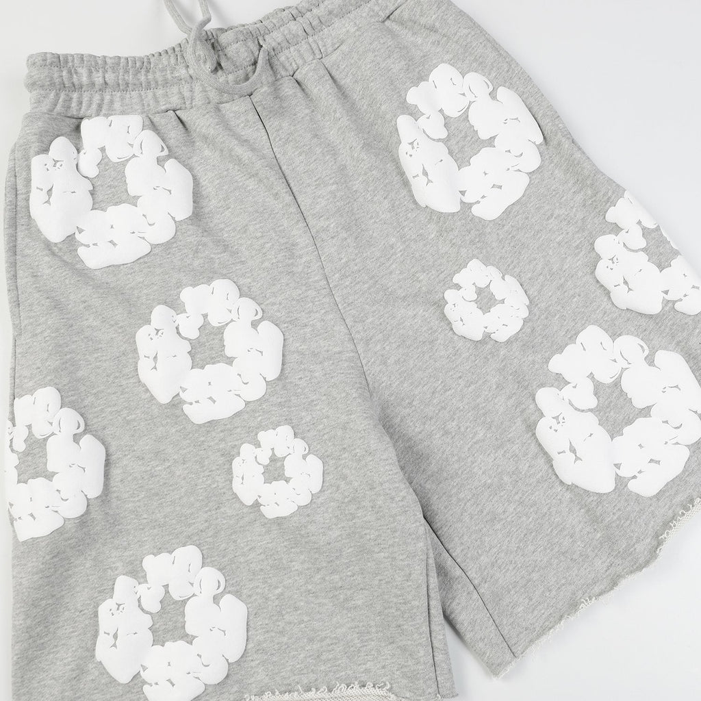 DENIM TEARS Cotton Wreath Graphic Short-Sleeve Set — detail