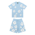 DENIM TEARS Cotton Wreath Graphic Short-Sleeve Set — front