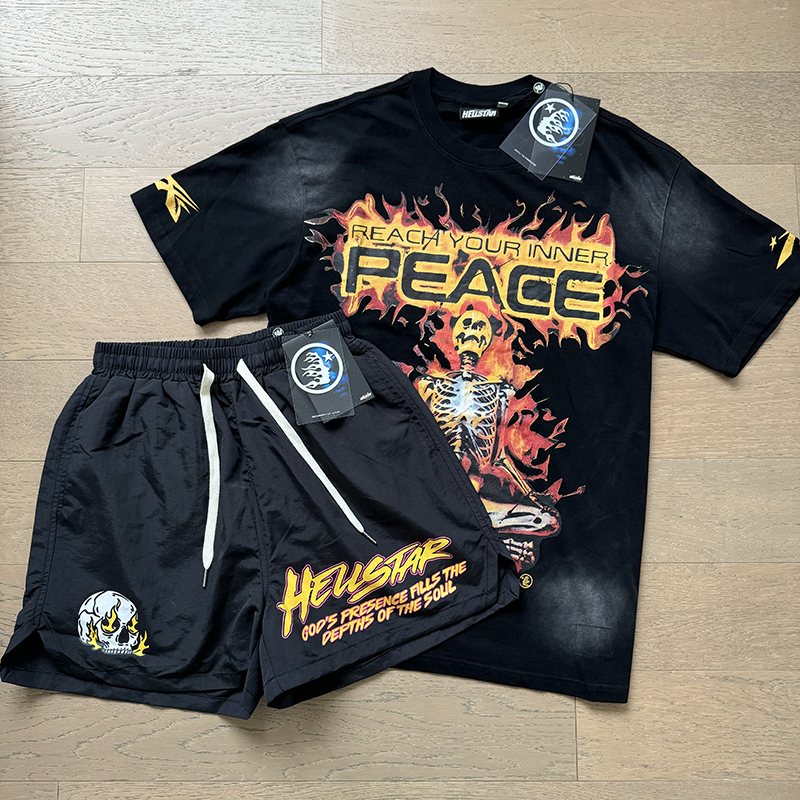 Hellstar Reach Your Inner Peace Short-Sleeve Set — front