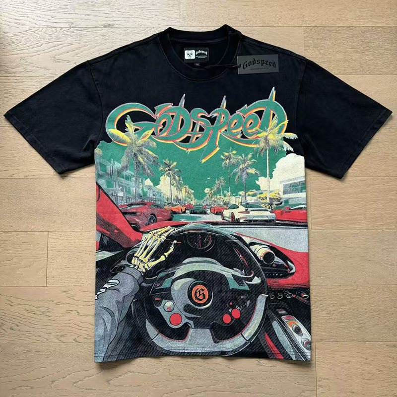 Godspeed Anti Basel Miami Graphic T-Shirt — hero