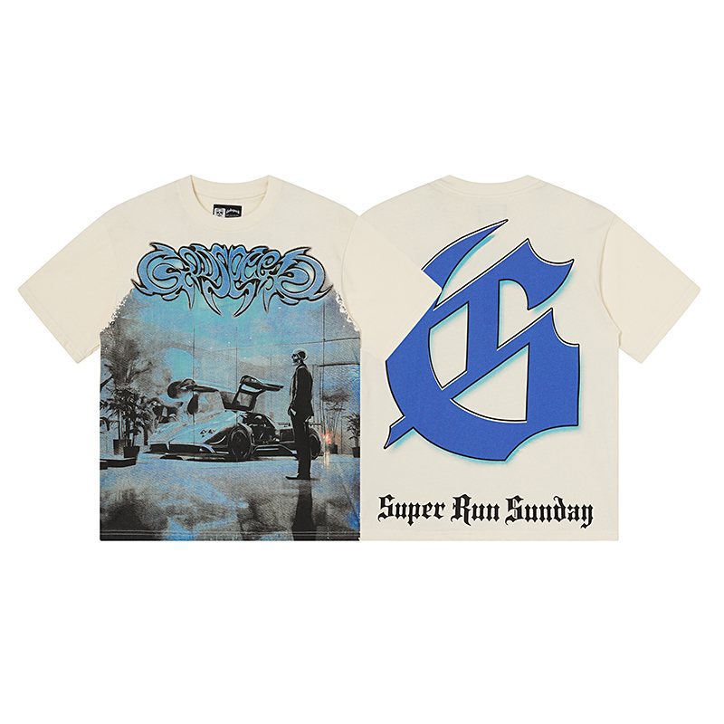 Godspeed Super Run Sunday Graphic Short-Sleeve T-Shirt — hero
