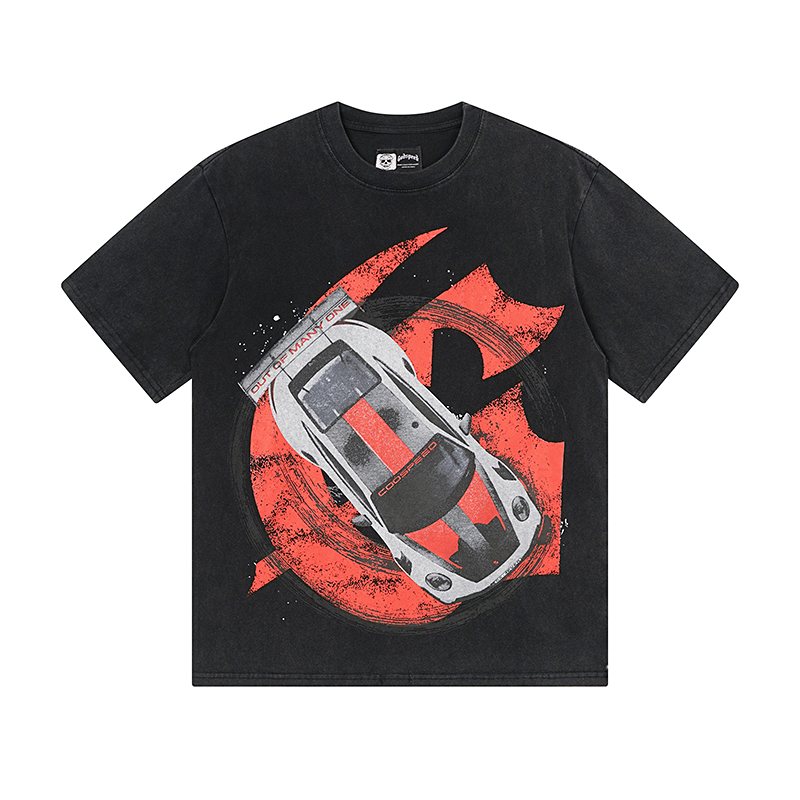 Godspeed Race Car Graphic Short-Sleeve T-Shirt — hero