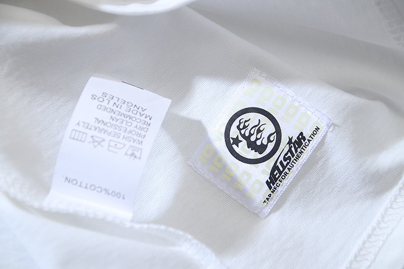 Hellstar Shine Star Graphic T-Shirt — neck_label