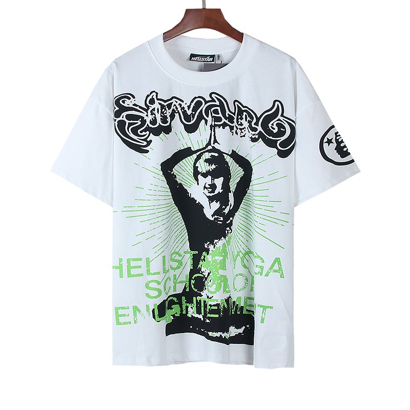 Hellstar Yoga School Graphic T-Shirt — front
