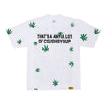 THAT'S A AWFUL LOT OF COUGH SYRUP Leaf Graphic T-Shirt — hero