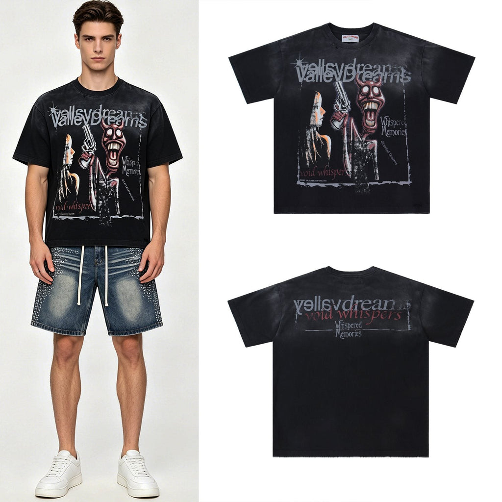 Valley Dreams Void Whispers Demon Graphic T-Shirt — context