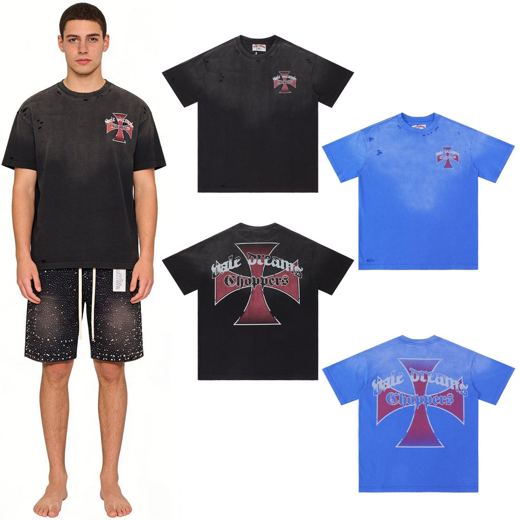 Valley Dreams Choppers Cross Graphic T-Shirt — context
