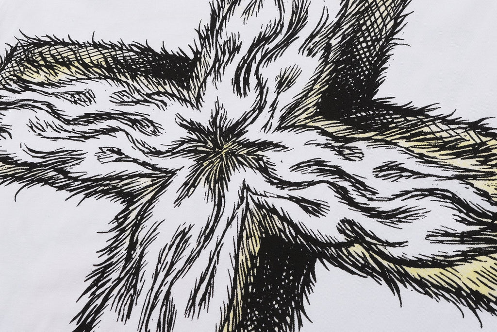 Hellstar Path The To Paradise Goat Graphic T-Shirt — detail