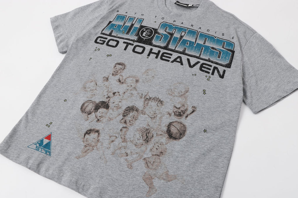 Hellstar All Stars Go to Heaven Graphic T-Shirt — detail