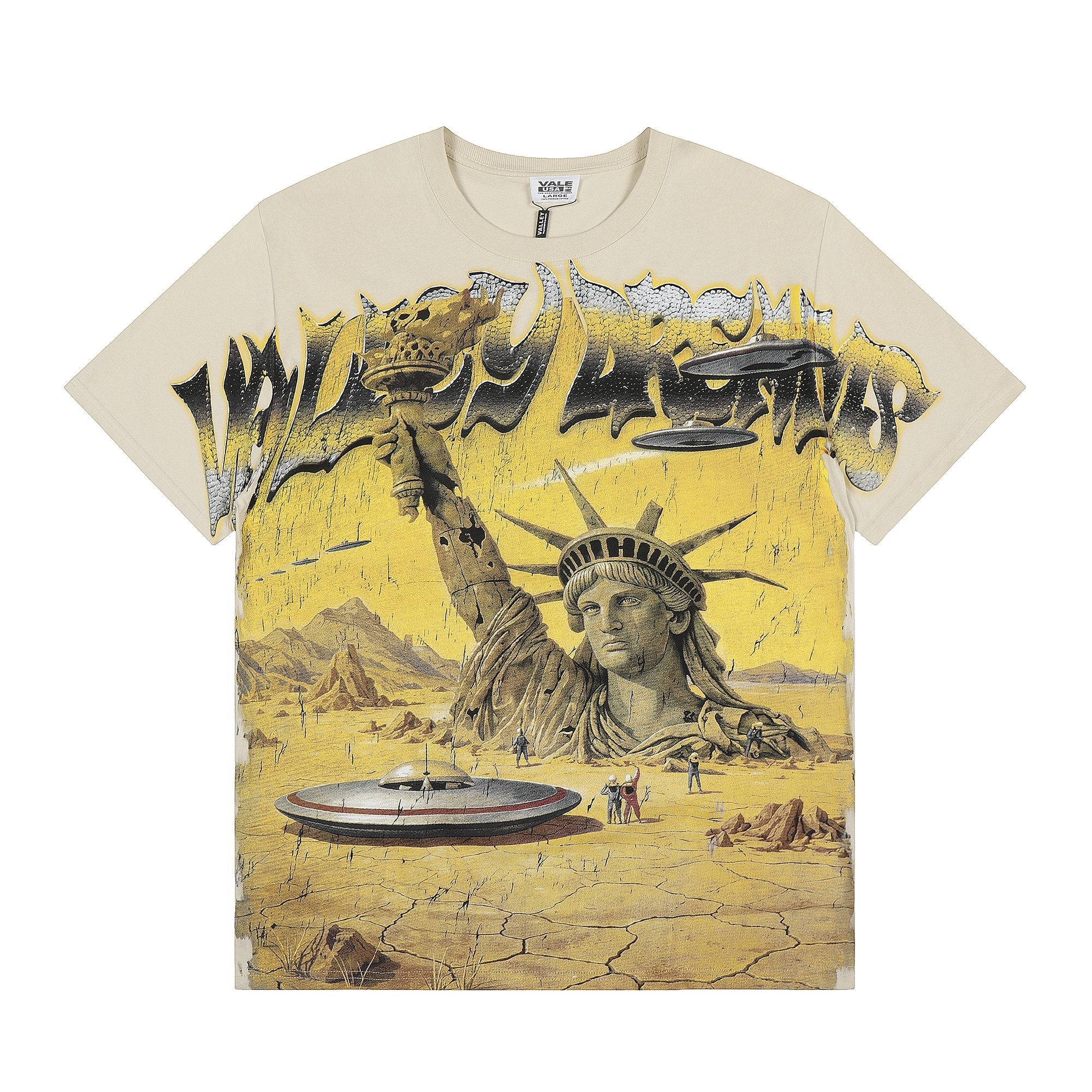 VALE USA Liberty UFO Graphic T-Shirt — hero