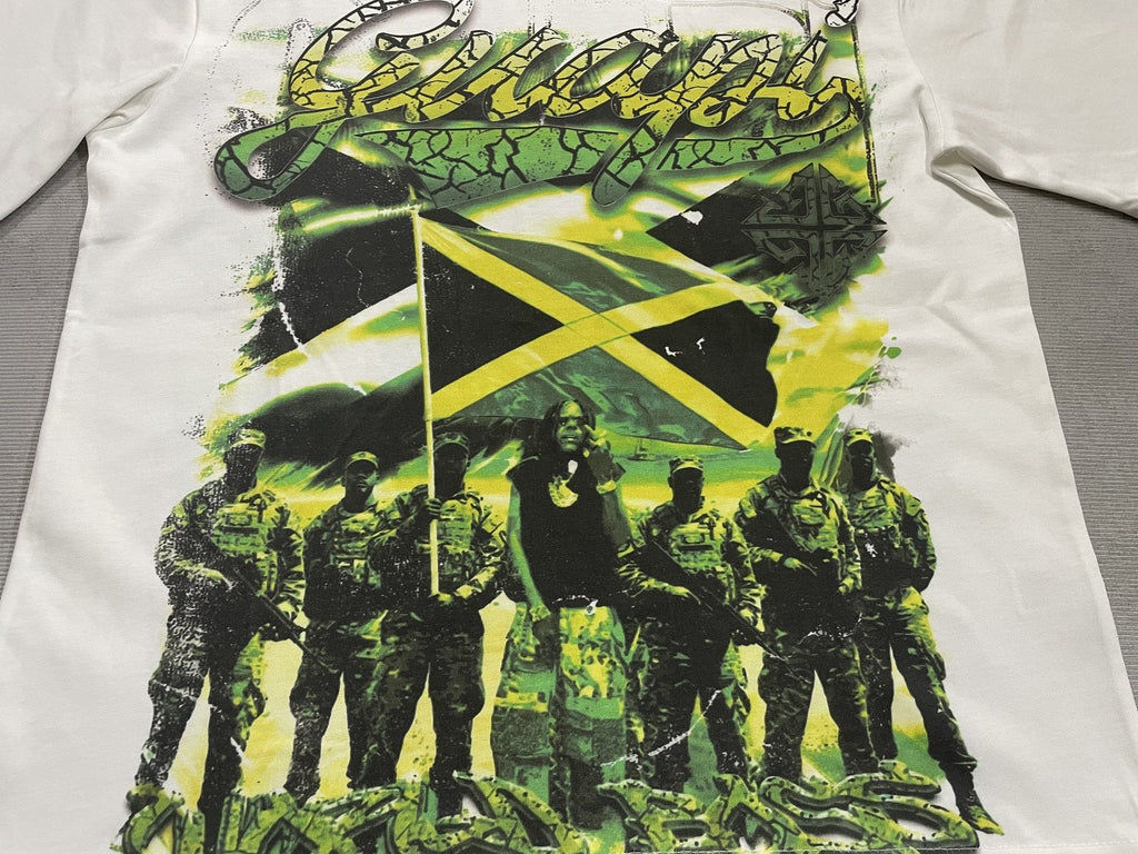 GUAPI World Boss Graphic Short-Sleeve T-Shirt — detail