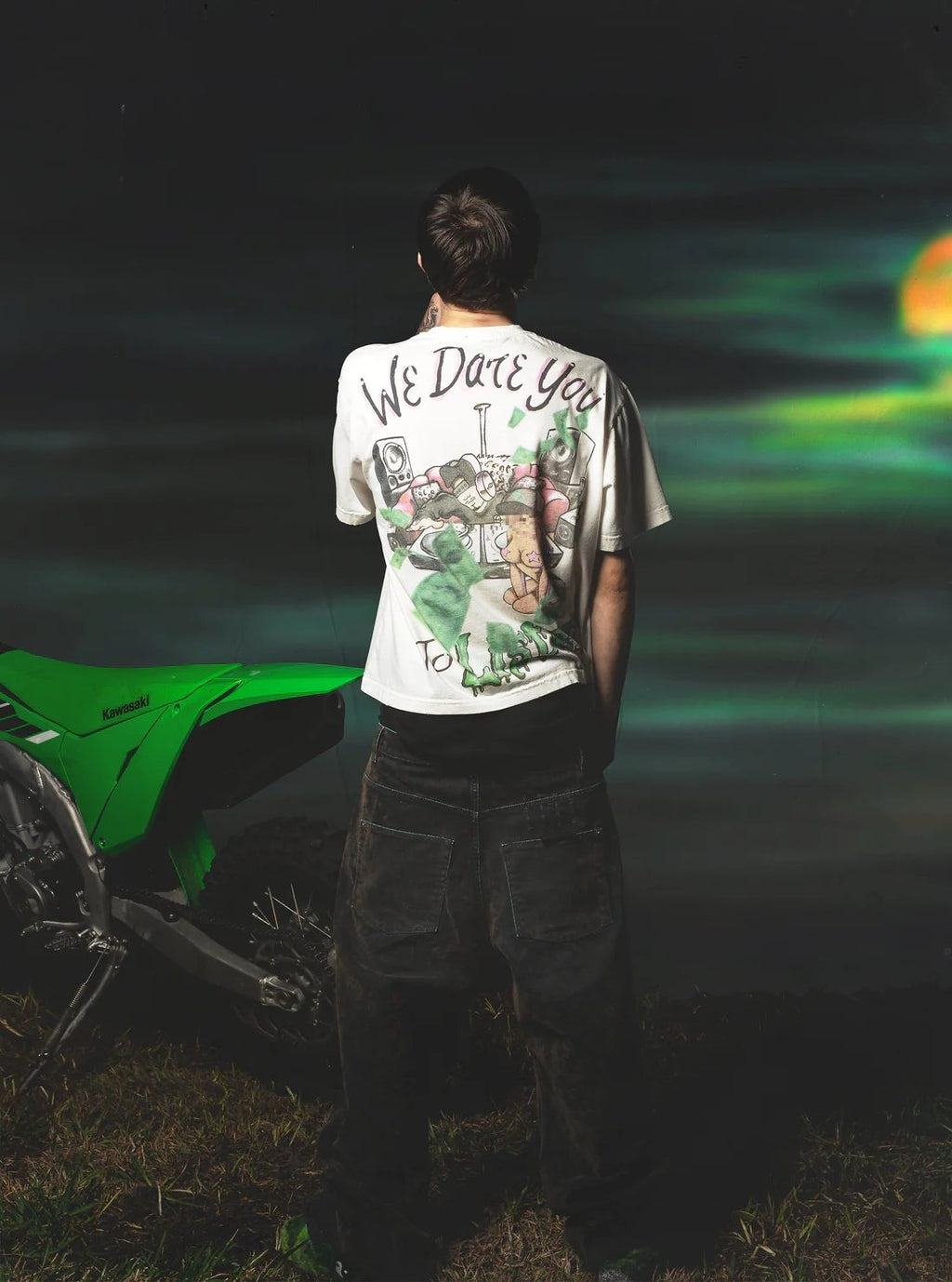 TRIPLE SEVENS Diamond Graphic Short-Sleeve T-Shirt — context