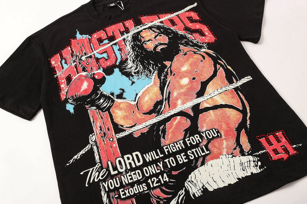 Life Hustlere Boxing Graphic T-Shirt — detail