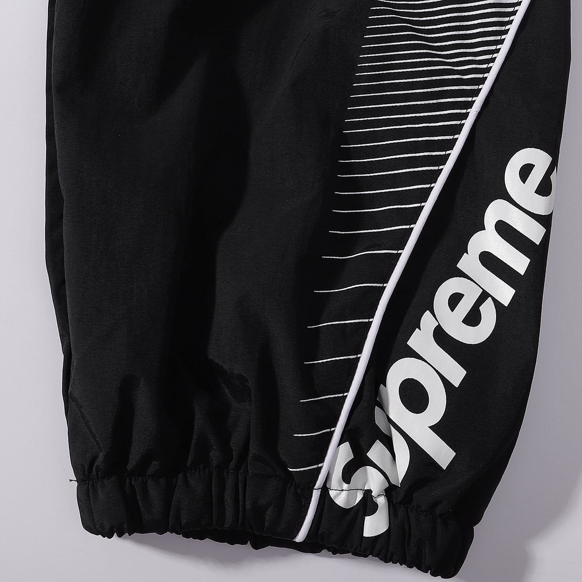 Supreme Contrast Panel Track Pants — detail