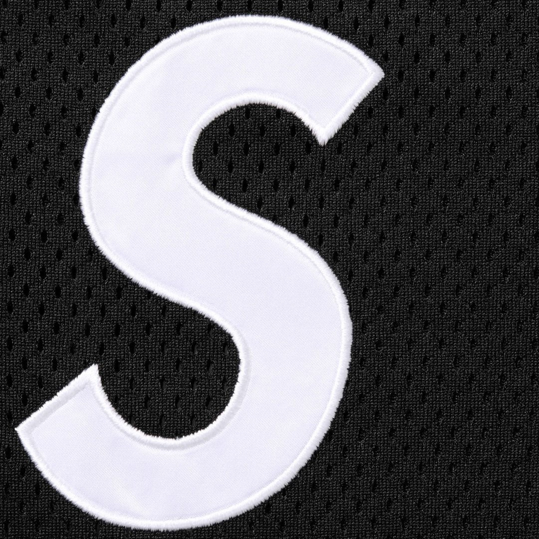 Supreme Back Number Baseball-Style Jersey T-Shirt — detail