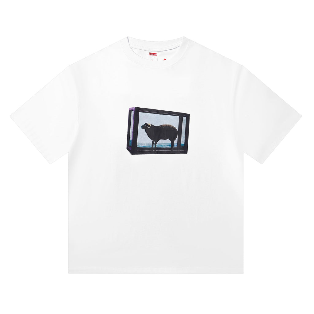 Supreme Sheep Graphic Short-Sleeve T-Shirt — hero