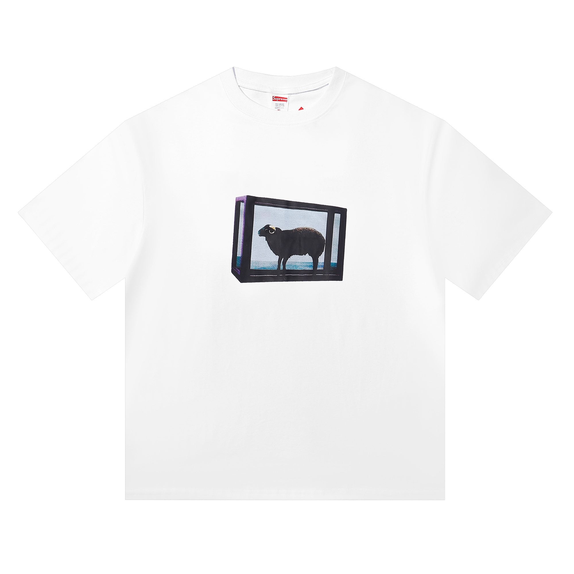Supreme Sheep Graphic Short-Sleeve T-Shirt — hero
