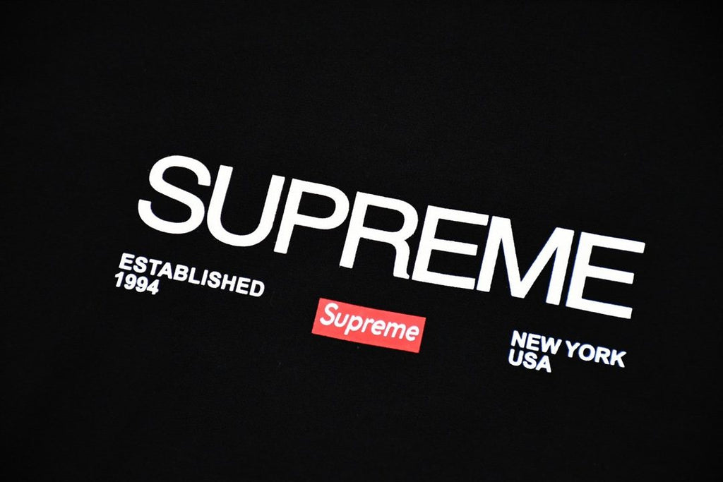 Supreme Est. 1994 Short-Sleeve T-Shirt — detail