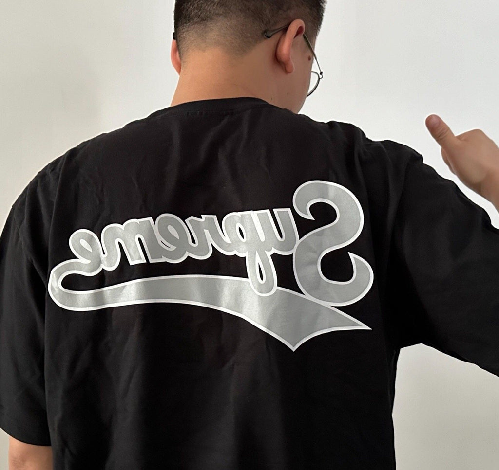 Supreme Backwards Graphic Short-Sleeve T-Shirt — context