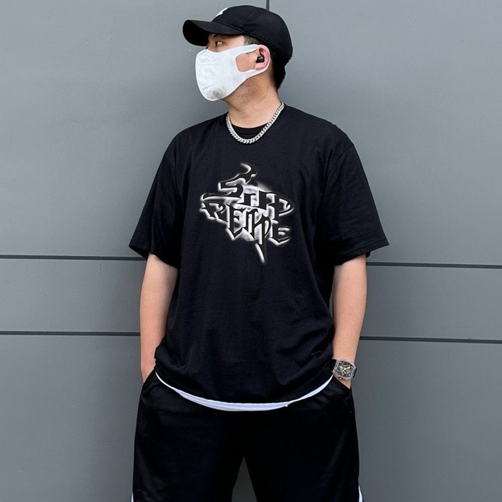 Supreme Metallic Front Graphic T-Shirt — context