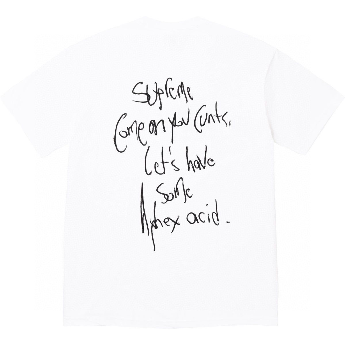 Supreme Aphex Twin Photo Graphic T-Shirt — back