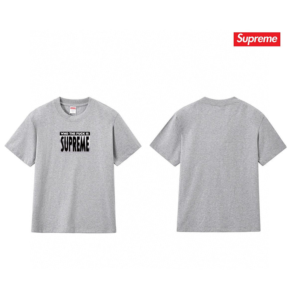 Supreme Who The Fuck Box Logo Graphic T-Shirt — back
