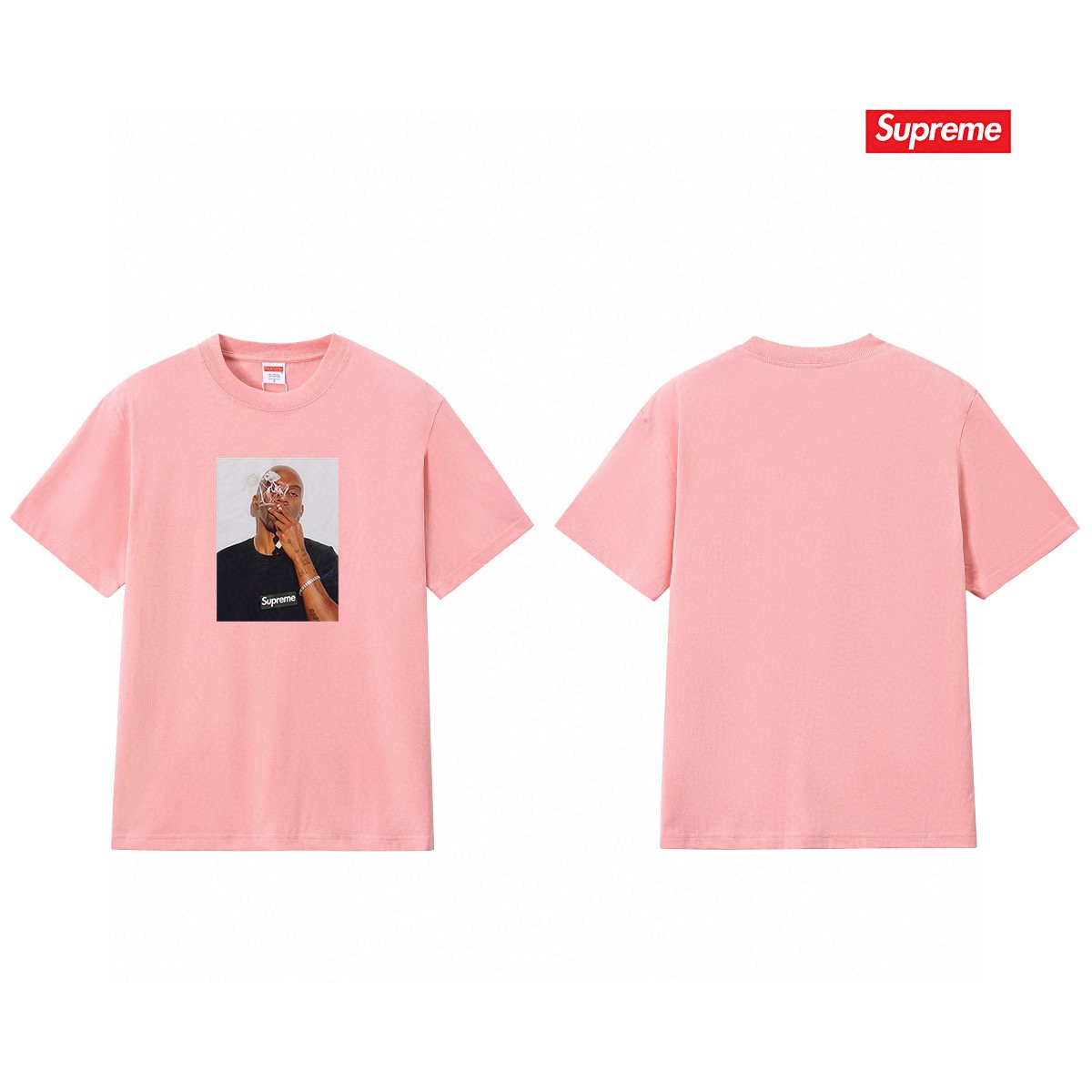 Supreme Dean Blunt Portrait Graphic T-Shirt — back