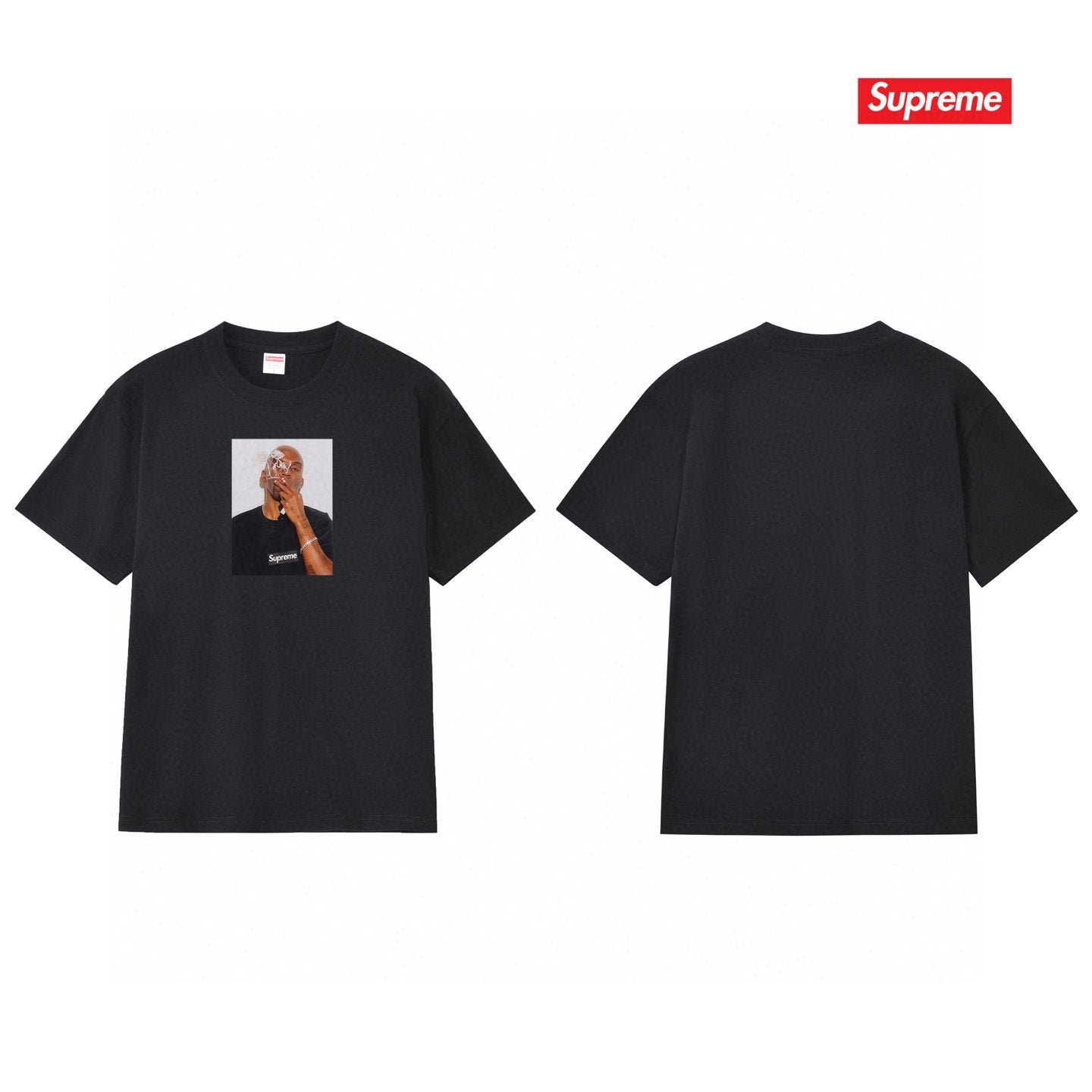 Supreme Dean Blunt Portrait Graphic T-Shirt — back